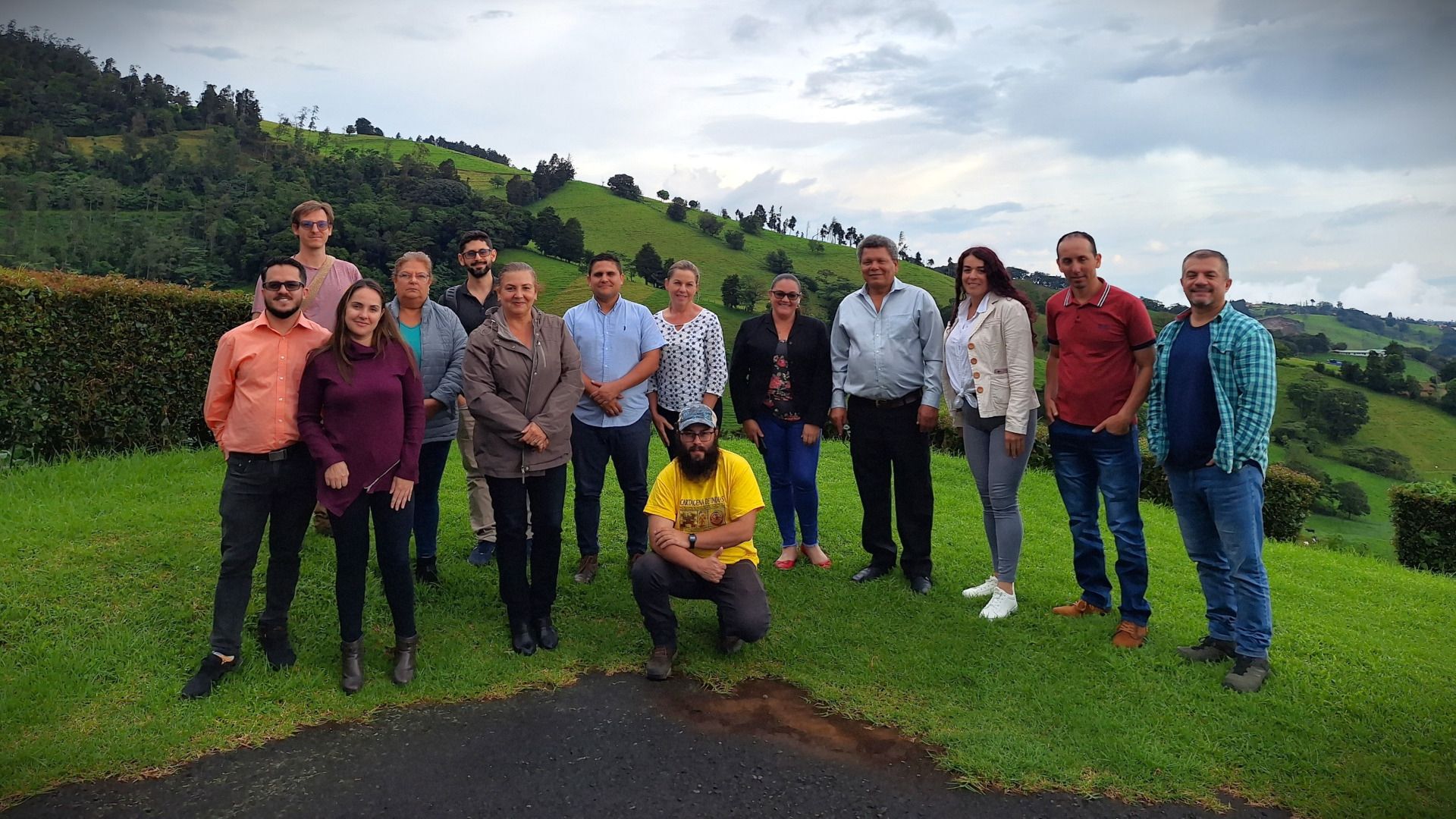 Participantes del curso de formulación de proyectos en Costa Rica